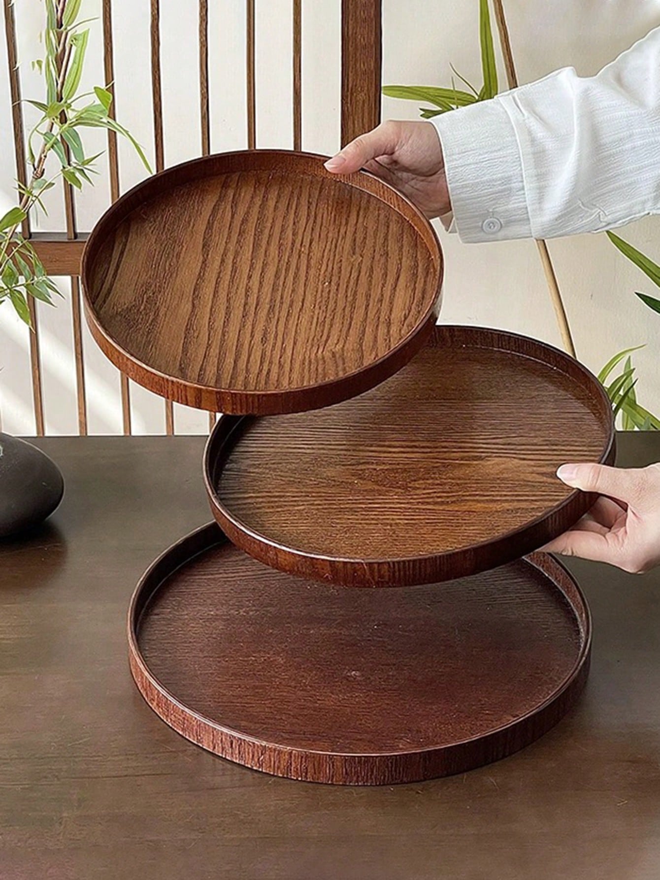1 adet/3 adet Doğal Ahşap Serv - Wooden Serving Tray incelemesi ve fiyatı