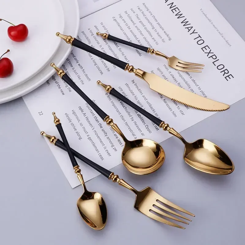 Lüks Batı Altın Yemek Takımı S - Gold Plated Cutlery incelemesi ve fiyatı