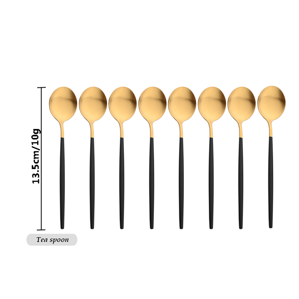 Drmfiy Siyah Saplı Altın Kahve - Gold Plated Cutlery incelemesi ve fiyatı