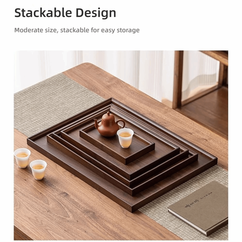 Dekoratif Tepsi Doğal Bambu Ah - Wooden Serving Tray incelemesi ve fiyatı