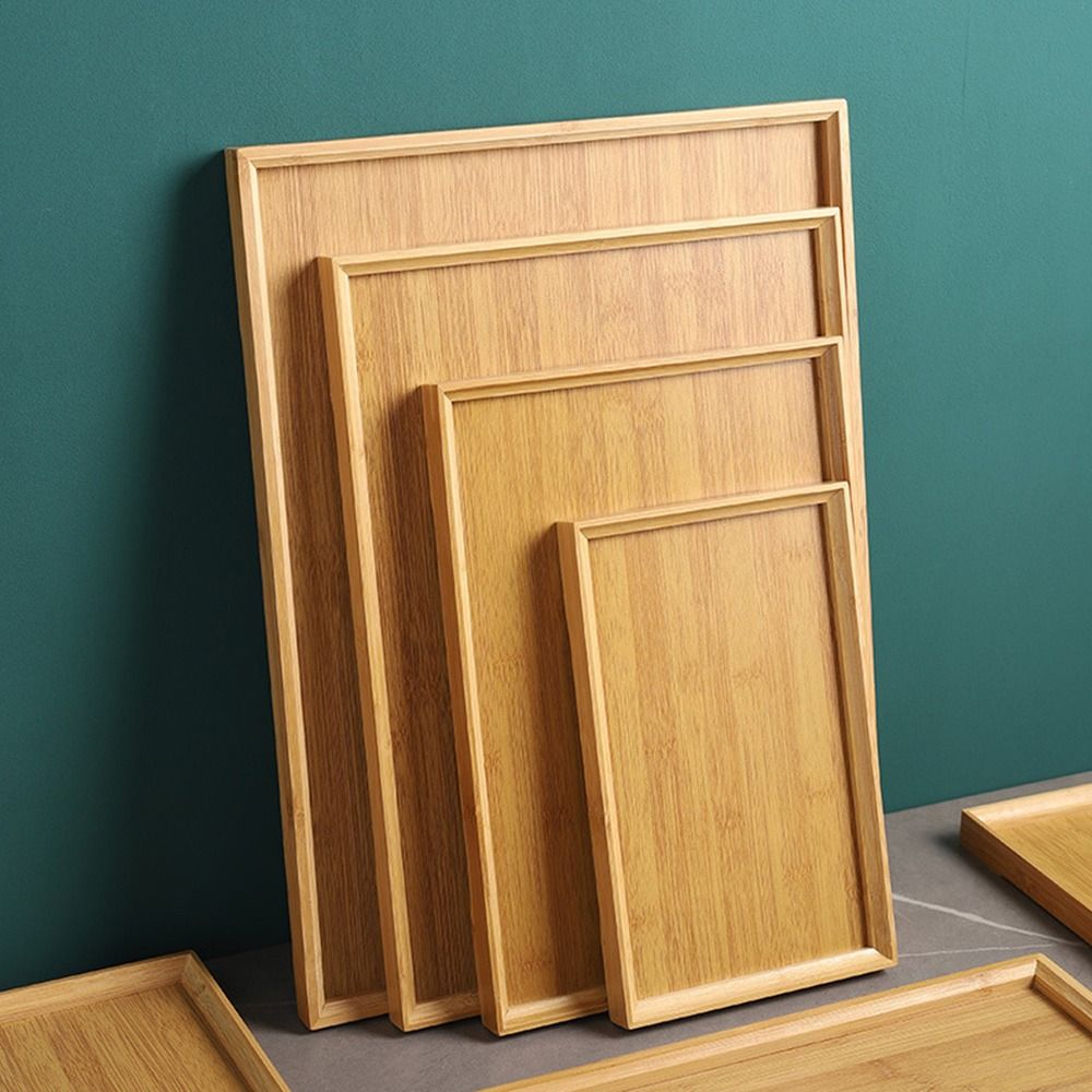Dekoratif Tepsi Doğal Bambu Ah - Wooden Serving Tray incelemesi ve fiyatı