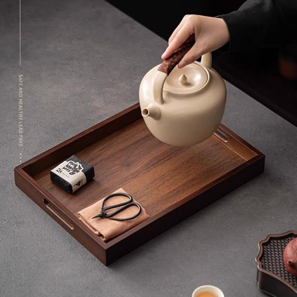 Dekoratif Tepsi Dikdörtgen Bam - Wooden Serving Tray incelemesi ve fiyatı