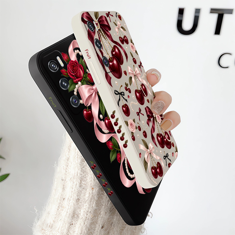 Pembe Papyon Desenli Kırmızı K - Vivo V40 incelemesi ve fiyatı